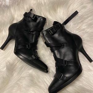 NEW Chloe 36 Tracy Leather Heeled Ankle Boots.  Retail $1270